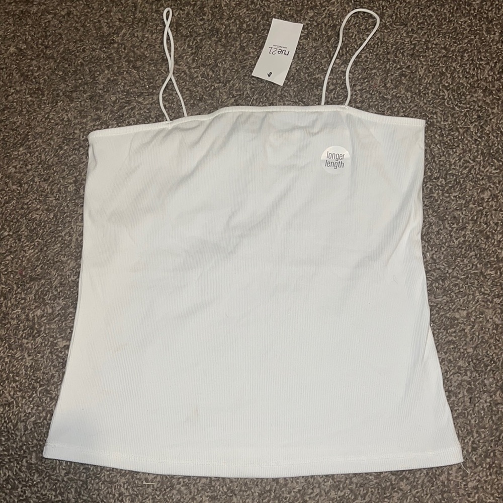 New White Tank Top